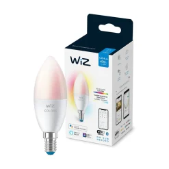 LED-älylamppu WiZ C37 Color Wi-Fi 4,9W E14