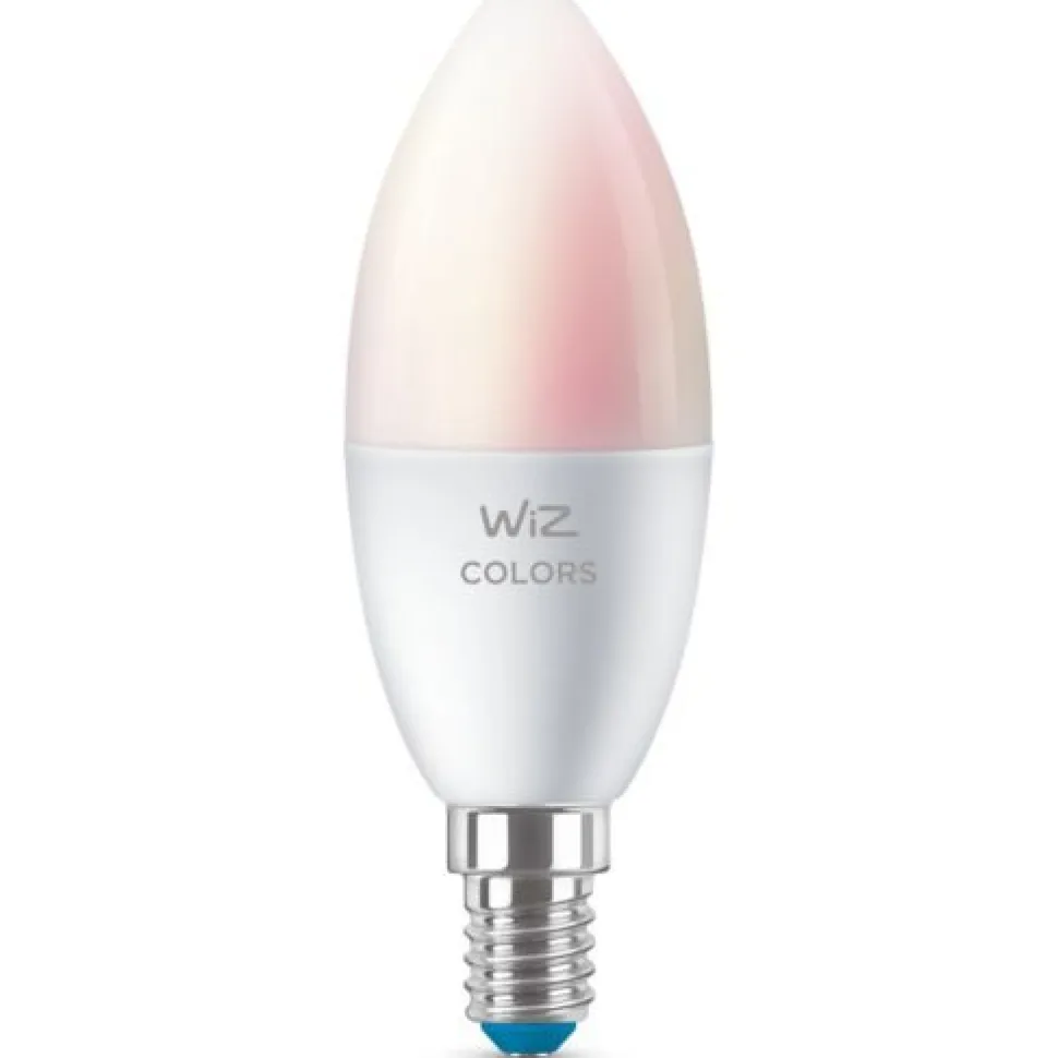 LED-älypolttimo WiZ Wi-Fi 5W E14 värivaihto 2kpl