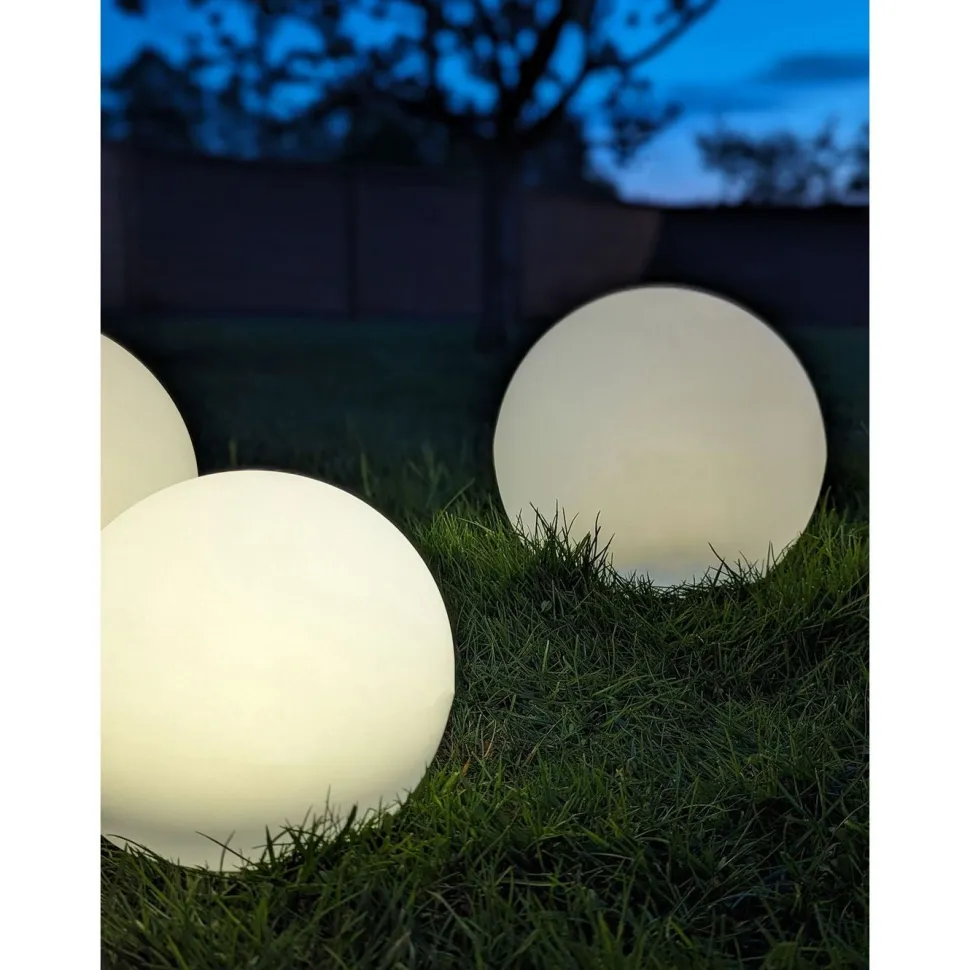 LED-maapiikkivalaisin aurinkokennolla House Nordic Lifton, 3kpl, valkoinen