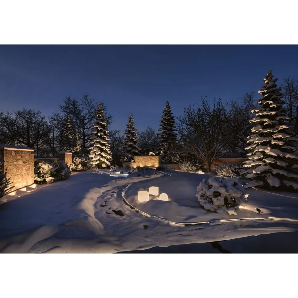 LED-Maavalaisin Paulmann Plug & Shine upotettava RGBW