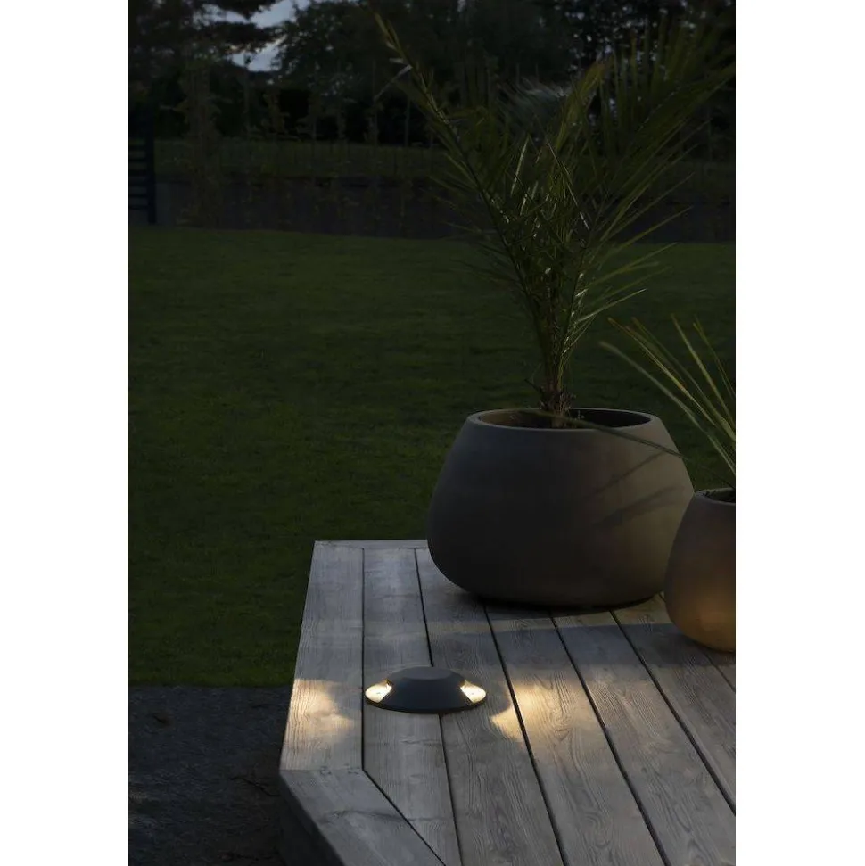 LED-maavalaisin Konstsmide 7879-370 Ø200 mm antrastiitti LED 10W