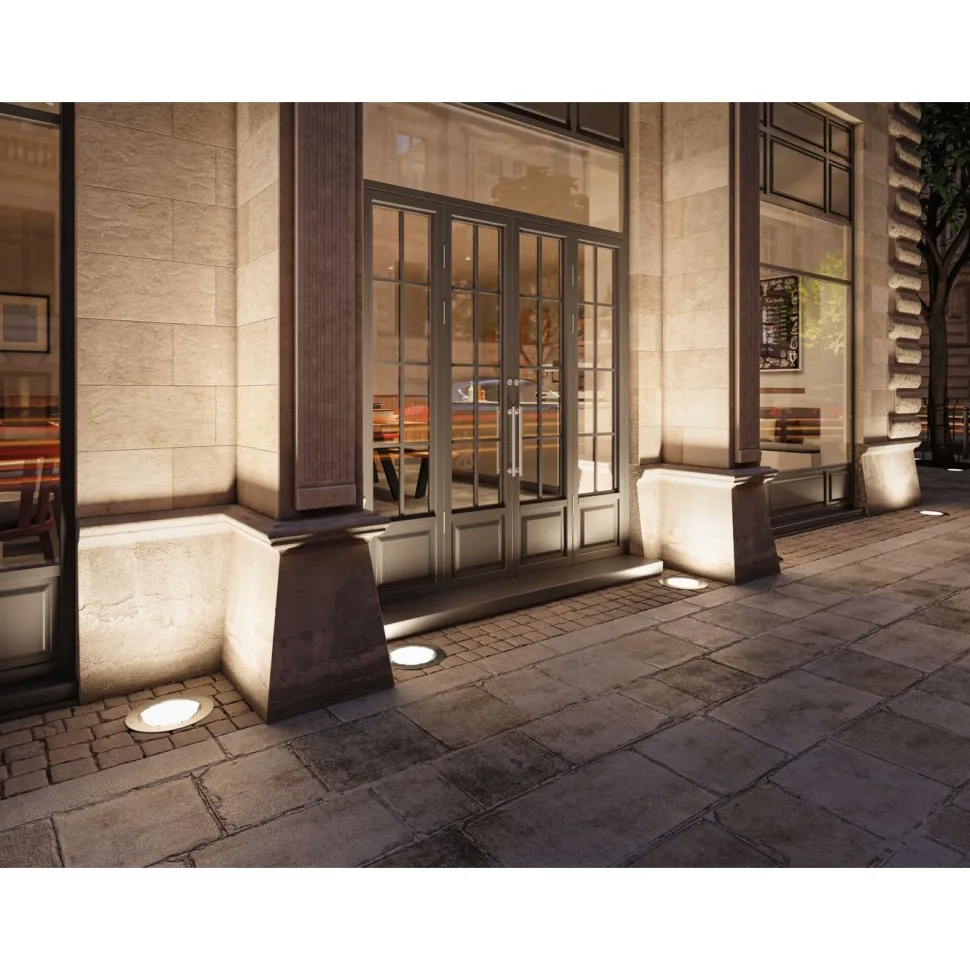 LED-maavalaisin Paulmann Durea, IP67, 27.3cm, 3000K, 80°, rst