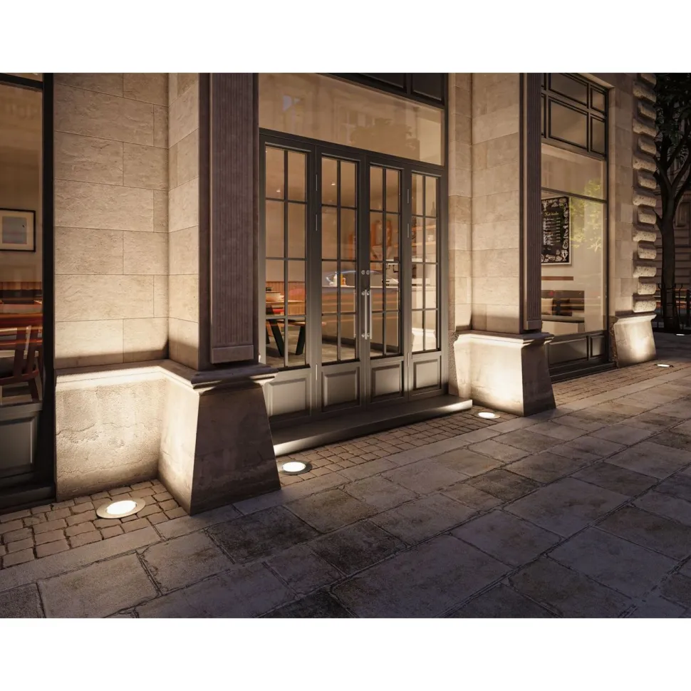LED-maavalaisin Paulmann Durea, IP67, 21.3cm, 3000K, 60°, rst
