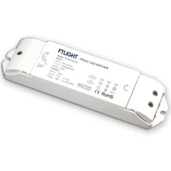 LED-muuntaja FTLIGHT 12V 36W IP20 himmennettävä TRIAC/push dimm
