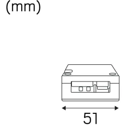 LED-muuntaja Hide-a-lite MDR 24V 60W DC