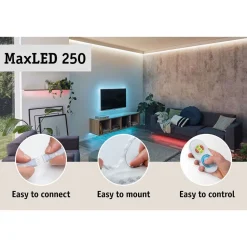 LED-Nauha Paulmann Max 250 5m RGBW