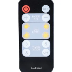 LED-nauha Paulmann Solar aurinkokenno IP44 RGB kaukosäädin, eri pituuksia