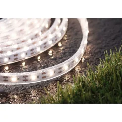 LED-nauha Paulmann Solar 5m aurinkokenno IP44 2.8W 51lm/m 60 LEDiä/m 3000K kaukosäädin