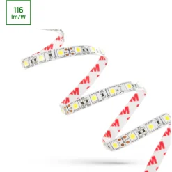 LED-nauha Spectrum 30W 5050 60LED 3000K ilman silikonia, 5m