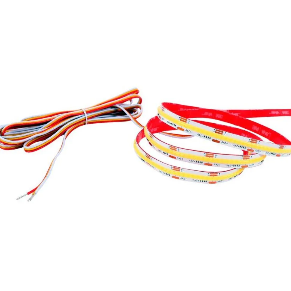 LED-nauha FTLIGHT Elite COB TW 24V 2700-6500K IP20 15W/m, 5m