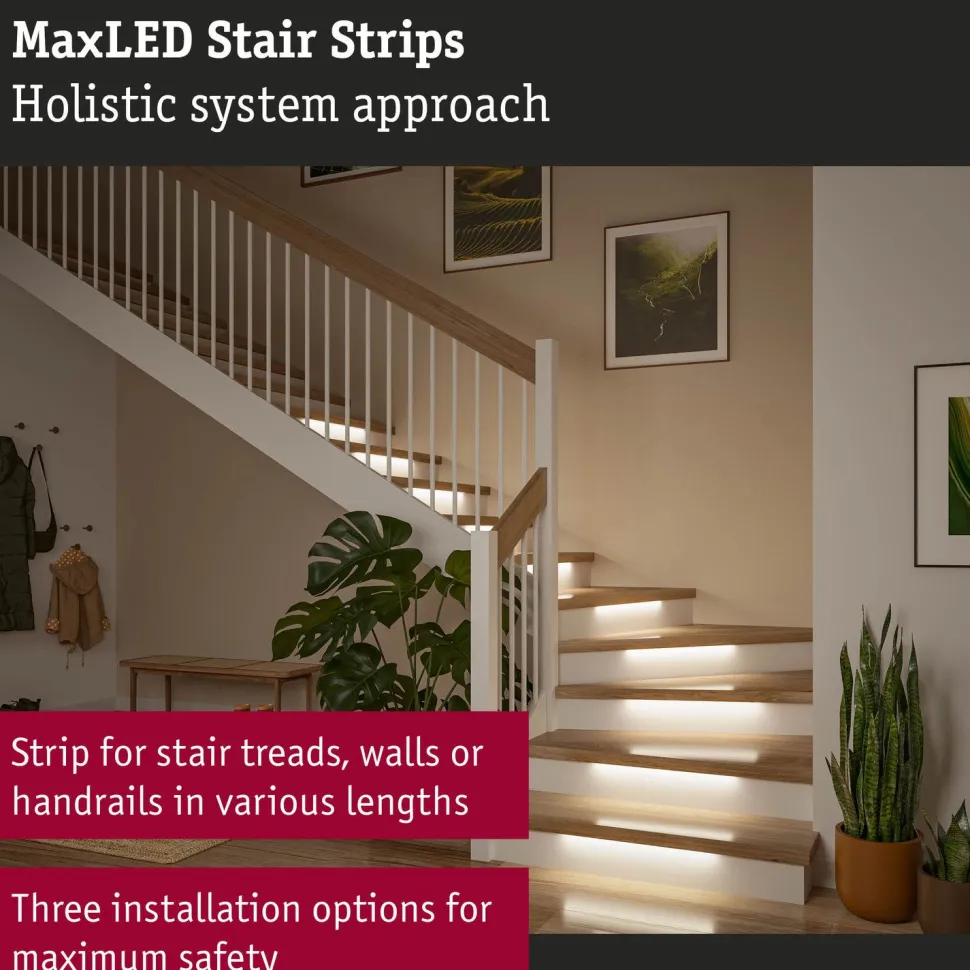 LED-nauhan asennussarja Paulmann MaxLED Stair max. 25W 25 VA