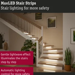 LED-nauhan jatko-osa Paulmann MaxLED Stair 0.5m 0.3W 64 lm/m 2700K