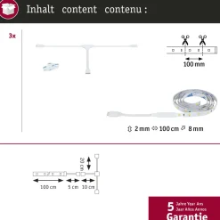 LED-nauhan jatko-osa Paulmann MaxLED Stair 0.5m 0.3W 64 lm/m 2700K