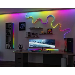 LED-nauhaputki Paulmann EntertainLED Black Neon 1.5m 3W 84 LEDiä/m RGB+