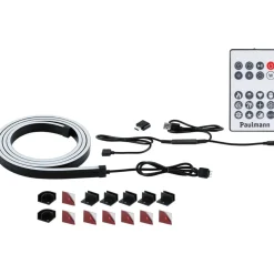LED-nauhaputki Paulmann EntertainLED Black Neon 1.5m 3W 84 LEDiä/m RGB+