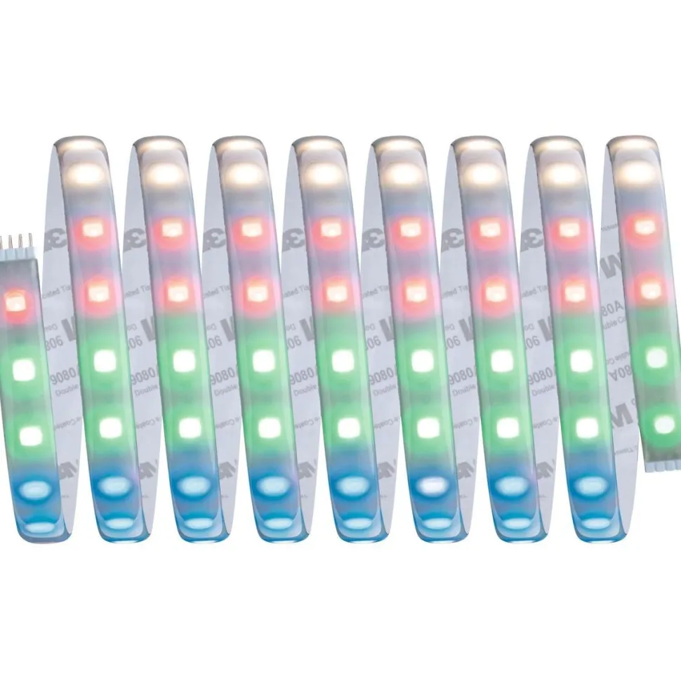 LED-Nauhasetti muuntaja + kaukosäädin Paulmann Max Basic Set 3m RGBW muovi