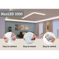 LED-Nauhasetti muuntajalla Paulmann Max 1000 Basic Set 3m 2700K muovi