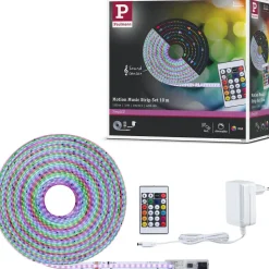 LED-nauhasetti Paulmann SimpLED RGBIC Motion Music 3m pinnoitettu 16W 210 lm/m 420 LEDiä/m RGB 18 VA