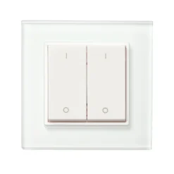 LED-painonappi-himmennin FTLIGHT Perfect 2-osainen 12-36V DC 86x86x13mm
