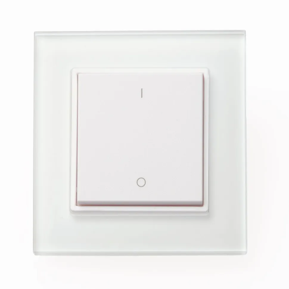 LED-painonappi-himmennin FTLIGHT Perfect 12-36V DC 86x86x13mm