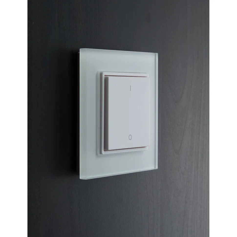 LED-painonappi-himmennin FTLIGHT Perfect 12-36V DC 86x86x13mm