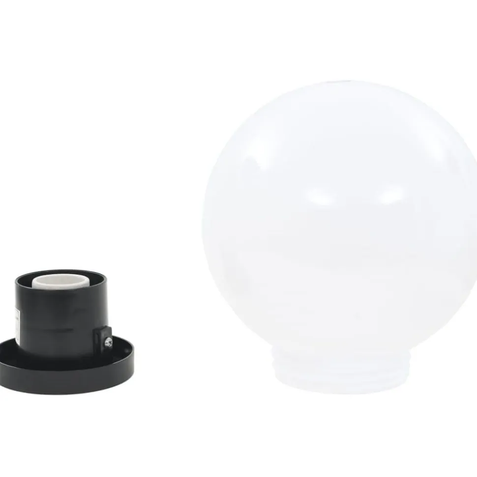 Led-pallovalaisimet 2 kpl 20 cm akryyli