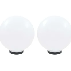 Led-pallovalaisimet 2 kpl 30 cm akryyli
