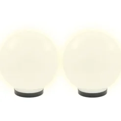 Led-pallovalaisimet 4 kpl 25 cm akryyli