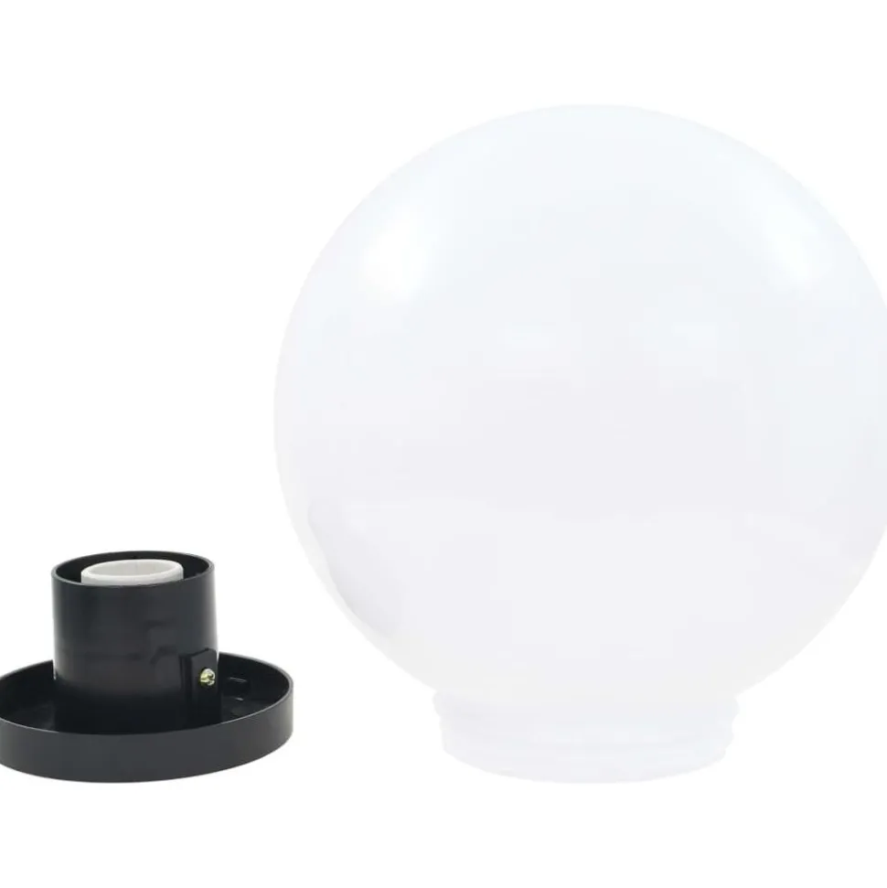 Led-pallovalaisimet 4 kpl 25 cm akryyli