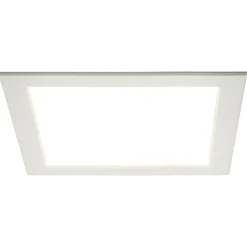 LED-paneeli Airam Flat N II, 9W/830, 120x120mm, himmennettävä, IP44, valkoinen/opaali