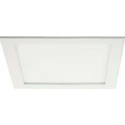 LED-paneeli Airam Flat N II, 9W/830, 120x120mm, himmennettävä, IP44, valkoinen/opaali
