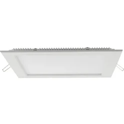 LED-paneeli Airam Flat N II, 9W/830, 120x120mm, himmennettävä, IP44, valkoinen/opaali