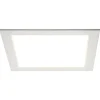 LED-paneeli Airam Flat N II, 12W/830, 175x175mm, himmennettävä, IP44, valkoinen/opaali