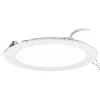 LED-paneeli Limente DRI-12 Lux Ø 168x20 mm 12W IP44 upotettava valkoinen