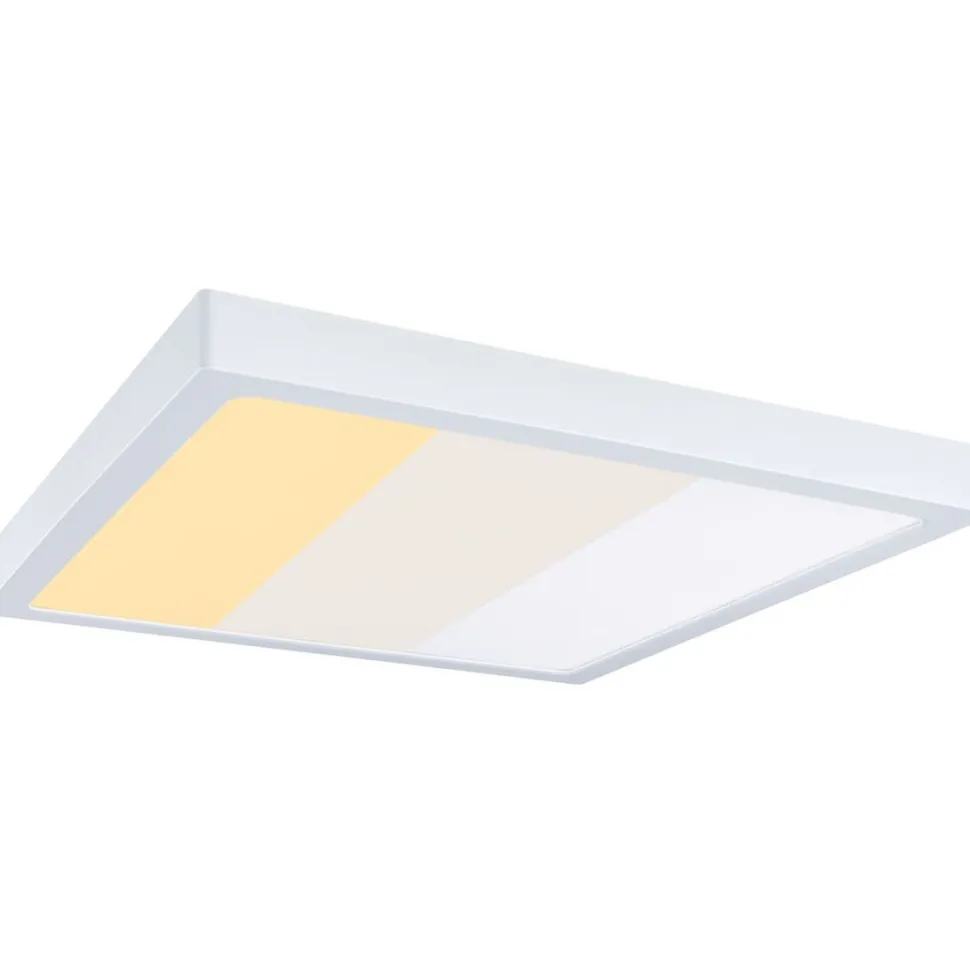 LED-paneeli Paulmann Abia 2 White Select hämäräohjatulla liiketunnistimella (HF) 170x170mm 9.5W 1100lm 2700-4000K, musta