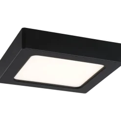 LED-paneeli Paulmann Abia 2 White Select hämäräohjatulla liiketunnistimella (HF) 170x170mm 9.5W 1100lm 2700-4000K, musta