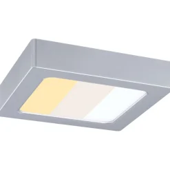 LED-paneeli Paulmann Abia 2 White Select hämäräohjatulla liiketunnistimella (HF) 170x170mm 9.5W 1100lm 2700-4000K, musta