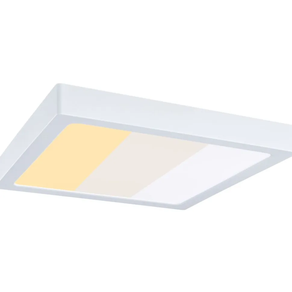 LED-paneeli Paulmann Abia 2 White Select hämäräohjatulla liiketunnistimella (HF) 170x170mm 9.5W 1100lm 2700-4000K, musta