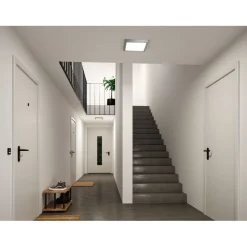 LED-paneeli Paulmann Abia 2 White Select hämäräohjatulla liiketunnistimella (HF) 170x170mm 9.5W 1100lm 2700-4000K, musta