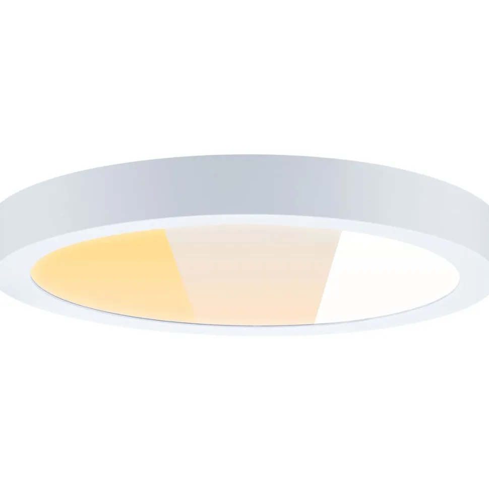 LED-paneeli Paulmann Abia 2 White Select hämäräohjatulla liiketunnistimella (HF) Ø300mm 14W 1000lm 2700-4000K, valkoinen