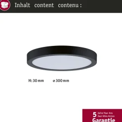 LED-paneeli Paulmann Abia 2 White Select hämäräohjatulla liiketunnistimella (HF) Ø300mm 14W 1000lm 2700-4000K, valkoinen