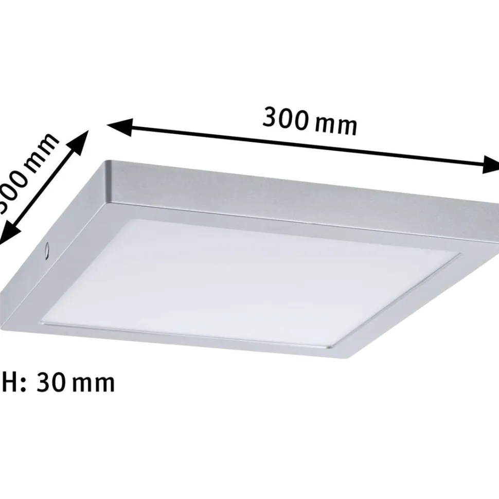 LED-paneeli Paulmann Abia, 30x30cm, 22W, 4000K, valkoinen
