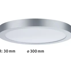 LED-paneeli Paulmann Abia, Ø30cm, 22W, 4000K, valkoinen