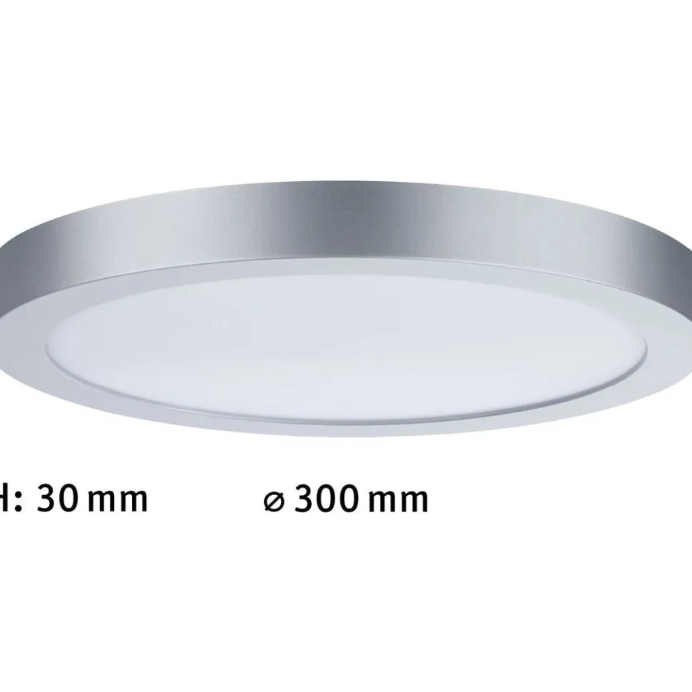 LED-paneeli Paulmann Abia, Ø30cm, 22W, 4000K, valkoinen