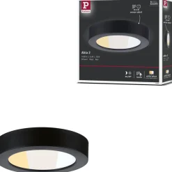 LED-paneeli Paulmann Abia 2 White Select hämäräohjatulla liiketunnistimella (HF) Ø170mm 9.5W 1100lm 2700-4000K, mattakromi
