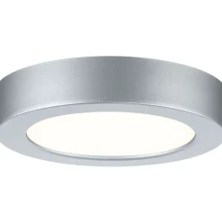 LED-paneeli Paulmann Abia 2 White Select hämäräohjatulla liiketunnistimella (HF) Ø170mm 9.5W 1100lm 2700-4000K, mattakromi