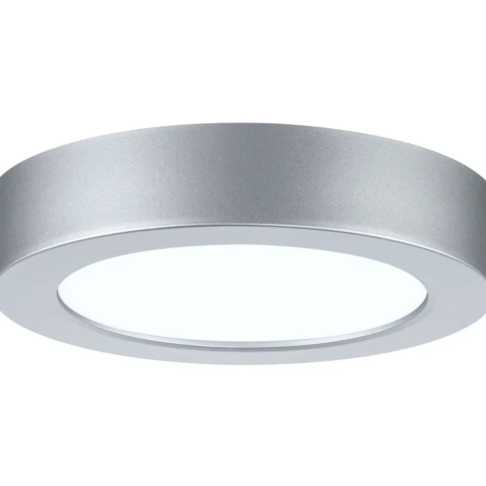 LED-paneeli Paulmann Abia 2 White Select hämäräohjatulla liiketunnistimella (HF) Ø170mm 9.5W 1100lm 2700-4000K, mattakromi