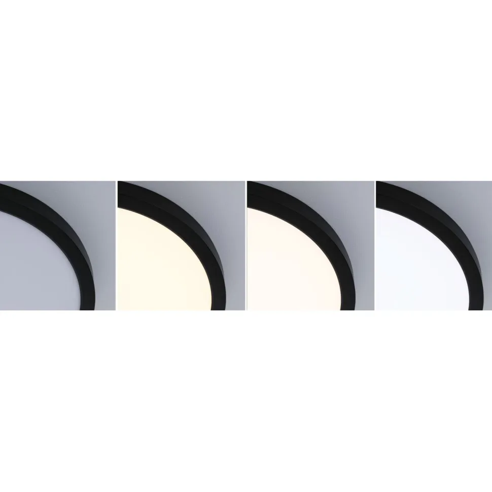 LED-paneeli Paulmann Abia 2 White Select hämäräohjatulla liiketunnistimella (HF) Ø170mm 9.5W 1100lm 2700-4000K, mattakromi