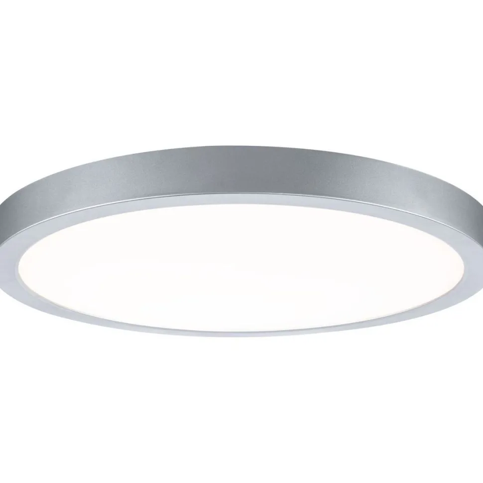 LED-paneeli Paulmann Abia 2 White Select hämäräohjatulla liiketunnistimella (HF) Ø170mm 9.5W 1100lm 2700-4000K, mattakromi
