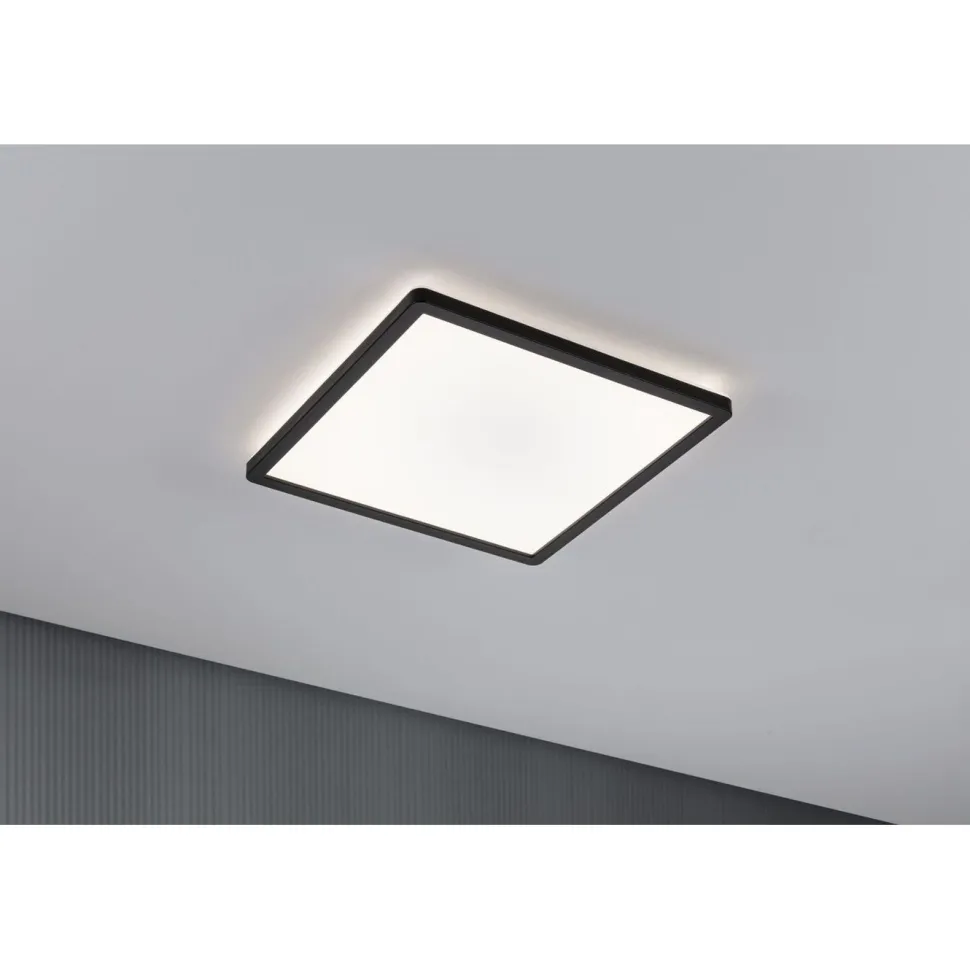 LED-paneeli Paulmann Atria Shine Backlight, 29.3x29.3cm, 16W, 4000K, mattakromi